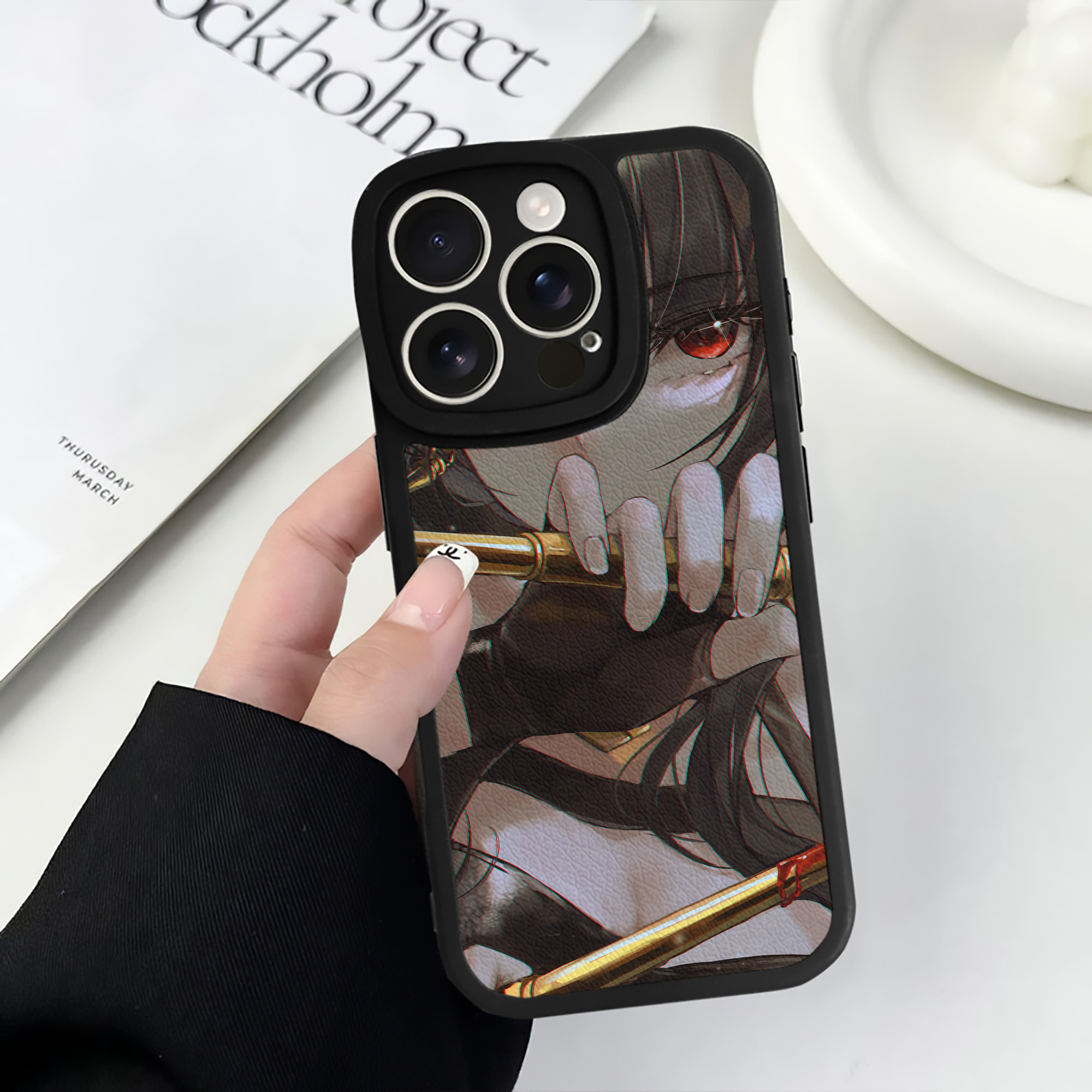 （画像用） SPY×FAMILY间谍家家酒 【iPhone 16シリーズ対応】シリコンスマホケース（レザー調） 材質：シリコン
